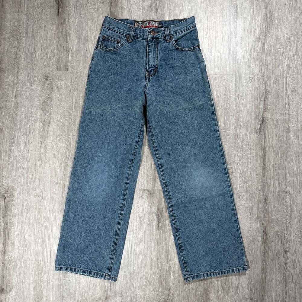 Vintage Blind Skateboards Bodybags Loose Baggy Denim Jeans Size 26